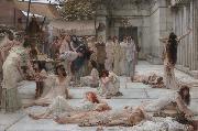 Alma-Tadema, Sir Lawrence The Women of Amphissa (mk23) oil painting picture wholesale